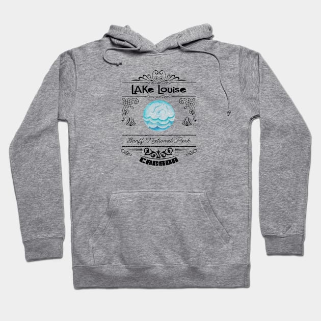 Lake Louise Alberta Canada Hoodie by artsytee